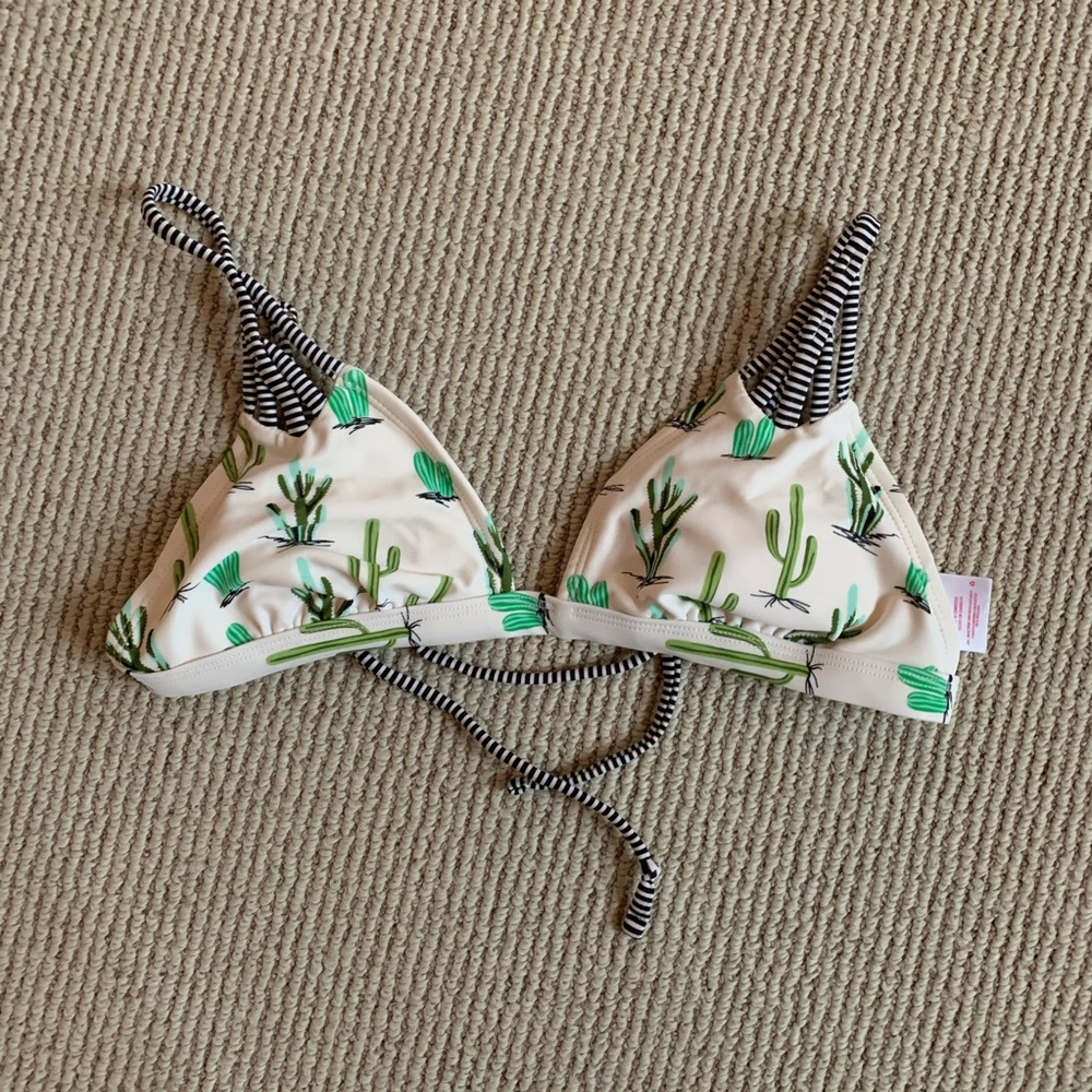 cactus bikini top